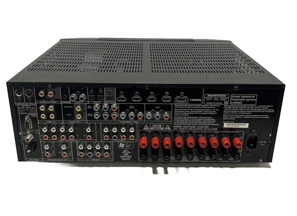 Marantz AV Surround Receiver SR5005 120V 60Hz 650W 7.1ch | eBay