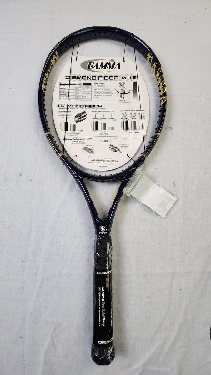 HOUSSE DE RAQUETTE DE TENNIS GAMMA FIBRE DE DIAMANT C-3.0