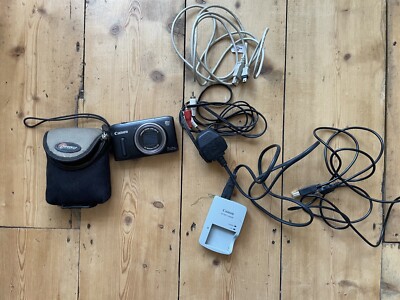 Canon Powershot SX240 HS Digital Compact Camera Working w/ 20x Optical Zoom Lens