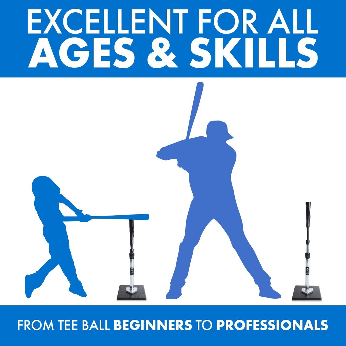 Tanner Tee Adjustable Professional Batting 26 to 43 Inch for