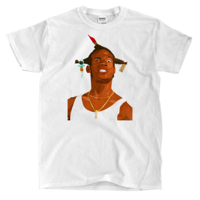 Loc Dog - White Shirt - Ships Fast! High Quality! Active