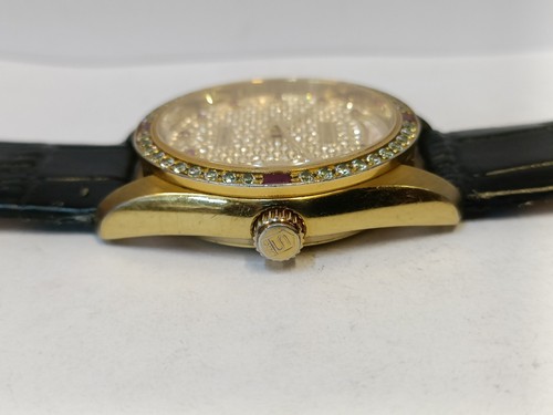 SANDOZ 25J AUTOMATIC HACKING CAL. PRESIDENT DAY D-34-8 SWISS MEN'S FULL WORKING - 第 19/21 張圖片