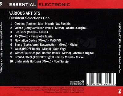 DISSIDENT SELECTIONS / VARIOUS NEW CD