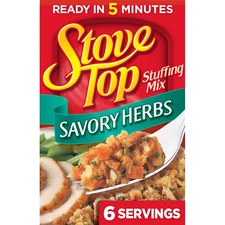 Stove Top Savory Herbs Stuffing Mix, 6 oz Box