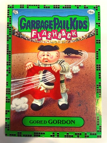 Pegatina/tarjeta verde Garbage Pail Kids GPK 2011 Flashback Serie 2 *Elige una* - Imagen 31 de 72