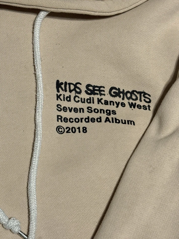 ‘Kids See Ghost’ Hoodie V1 (2018) Kanye West Kid Cudi Seven Songs Adult Size L - image 4 of 4