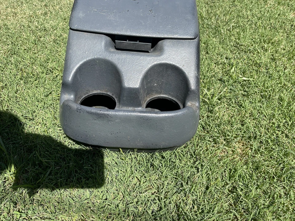 Ford F150 F250 F350 1992-1996 Bronco piso consola central gris claro ópalo fabricante de equipos originales Foto 2 de 4