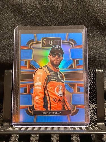 Ross Chastain 2024 Select Light Blue Prizm #74/199 Grandstand #32