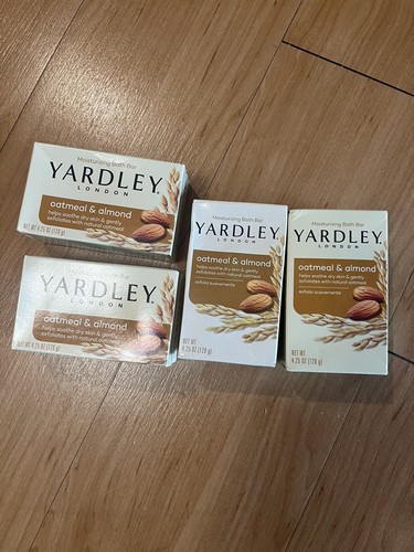Yardley London Oatmeal & Almond Bar Soap Lot