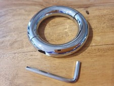 Stainless Steel Ring "Allen I" Solid Ring Stainless Steel Lockable (I-Ø 50 mm)