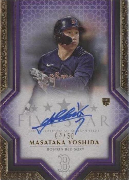 2023 Topps Five Star - Autographs Masataka Yoshida #FSA-MY
