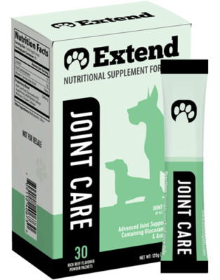 Extend Joint Care For Dogs, 1 box  - Glucosamine - Brand New and sealed 