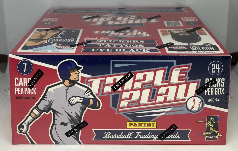 2012 Panini Triple Play Baseball Box Factory Sealed 24 Packs Per Box - Image 3 of 4