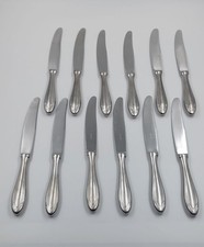 N.12 Coltelli Posate Inox misura 24,5 cm peso 0,65 grammi l'uno