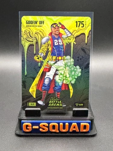 2026 Bo Jackson Battle Arena Adrian Beltre Debut `Goofin' Off Slime Glow Foil