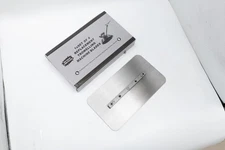 Power Trowel Blades 7 x 12'' Combo Blade Box of 4 for Ride-on Trowel Machine