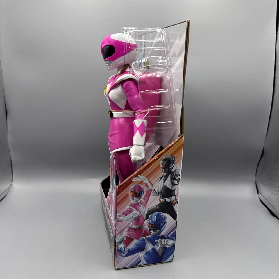 Figura de acción Saban’s Power Rangers - Mighty Morphin Pink Ranger 12” "Nuevo" Foto 4 de 4