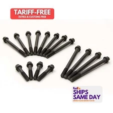 Manley 42322, Kit Natural Steel Bbc Head Bolts (1 Head) Merlin Performance Parts