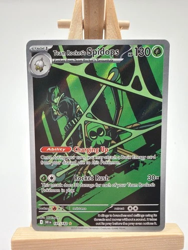 Team Rocket's Spidops Illustration Rare SV10: Destined Rivals 187/182