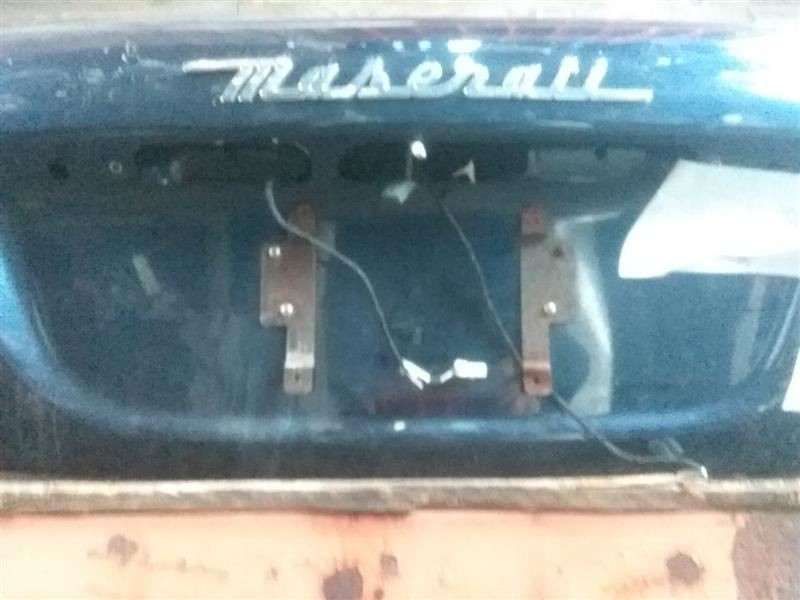 2011 11 MASERATI QUATTROPORTE REAR DECKLID TRUNK LID