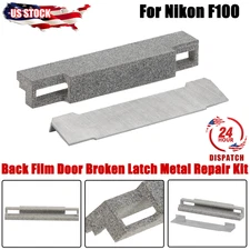 US Upgraded For Nikon F100 Back Film Door Broken Latch Metal Repair Kit Film SLR