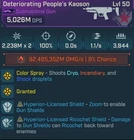 ⚠️Borderlands 4 • MODDED •👀5.03 BILLION DPS People's Kaoson-Lvl 50•✅XBOX PC Ps5
