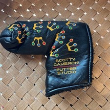 Vintage Rare Scotty Cameron Putter Studio 2002 Crown Putter Headcover Titleist