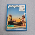 Playmobil 3397 Tracker and Canoe and Native American Vintage SEALED 1991