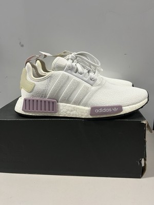adidas NMD_R1 W White Orchid Crystal White Women's Athletic Sneaker BD8024