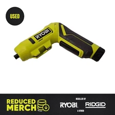 Ryobi USB 4-Volt Lithium Screwdriver With Pivoting Head FVD50 Z7-2