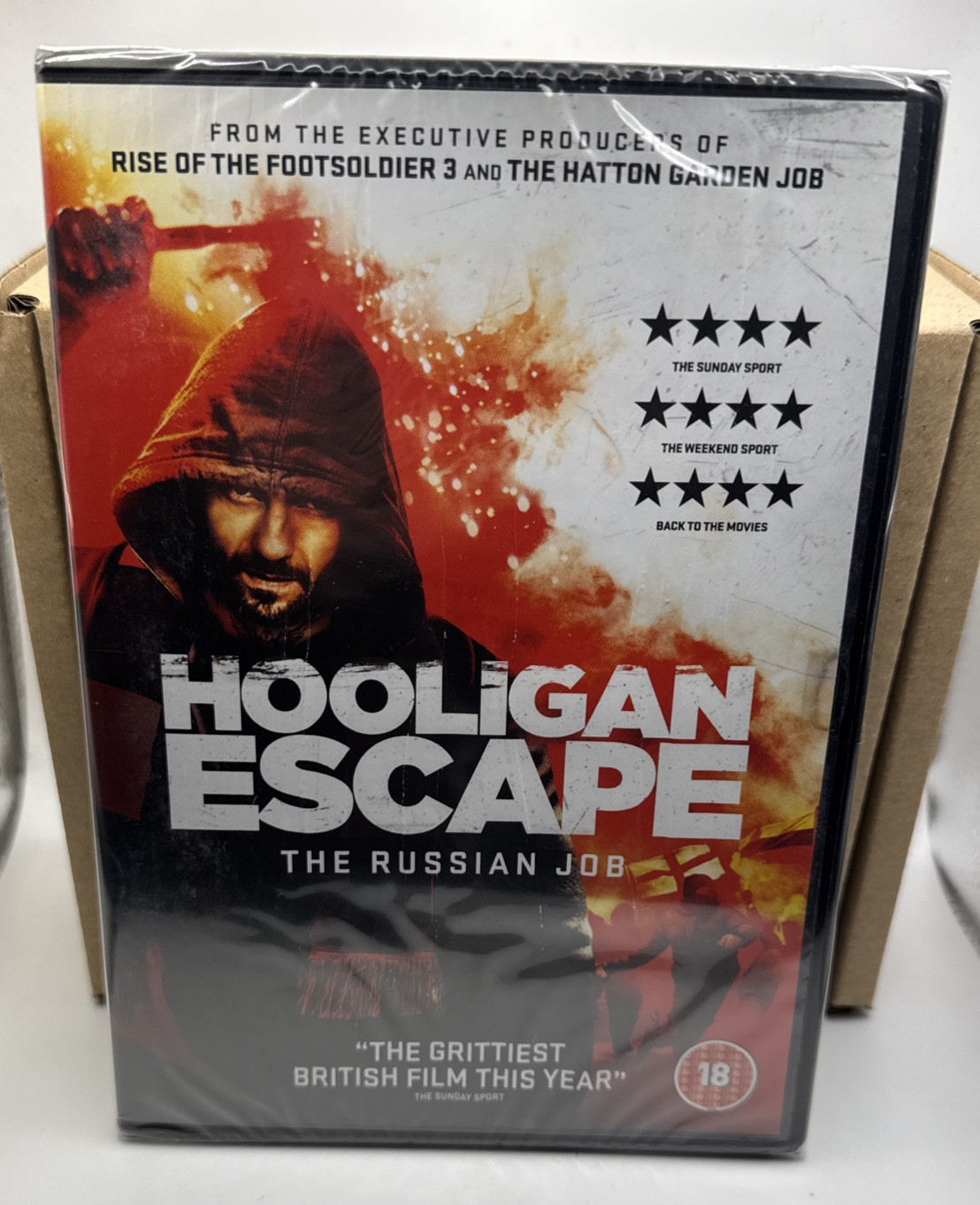 Hooligan Escape: The Russian Job DVD (2018) Brand New Sealed **FREE P&P**