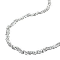 Kette 2Mm Singapurkette Diamantiert Silber 925 50Cm | Gallay | Ean 4051288049867