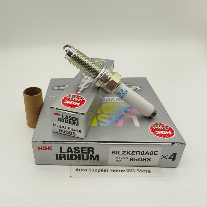 4Pcs NGK SILZKER8A8E 95088 Iridium Platinum Spark Plug For Bentley 