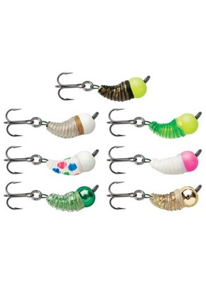 VMC Tungsten BugBite Jig 1,8g Eisangel Köder Wolfram Larve Barsch