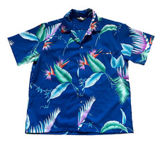 Men's Hawaii Button-Up Shirt Multicolor Floral Print Summer Beach