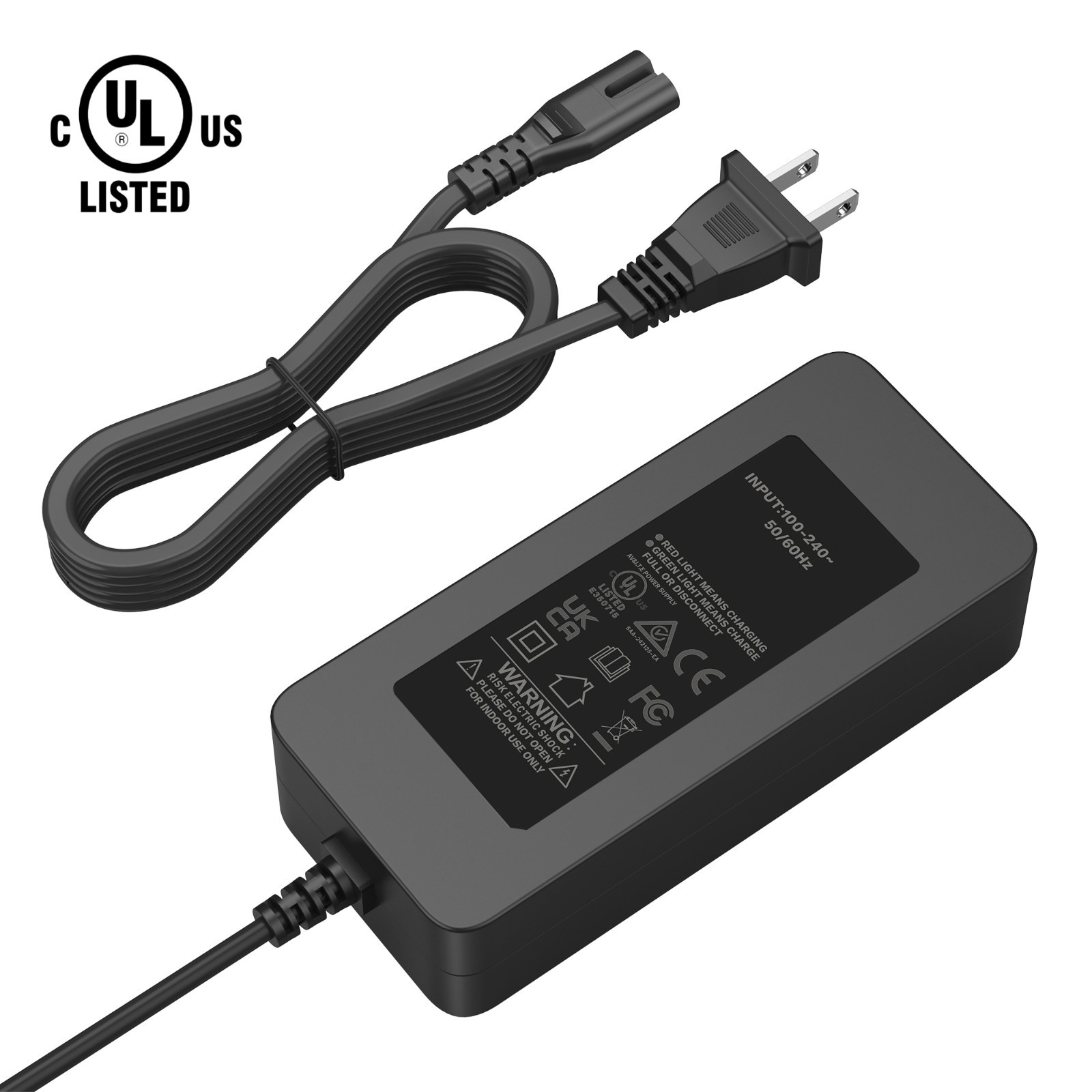 UL AC/DC Adapter For TOMOLOO Q2C Q2-C Hoverboard Electric Self-Balancing Scooter