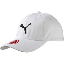 PUMA unisex Basecap Verstellbare Kappe Mütze Baseballmütze Cap Sommerhut Weiss