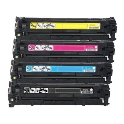 Lot De 4 Toners QUALITONE Compatibles Canon EP716 - Noir + Couleurs - Neuf