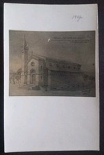 1927 Benevento - nuova chiesa del Gesù (bozzetto Del Maschio - Amicarelli)