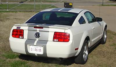 S-V6 Racing Rally Stripes Decals 3M Vinyl Graphics V6 Ford Mustang 2006 2007 - Picture 4 of 7