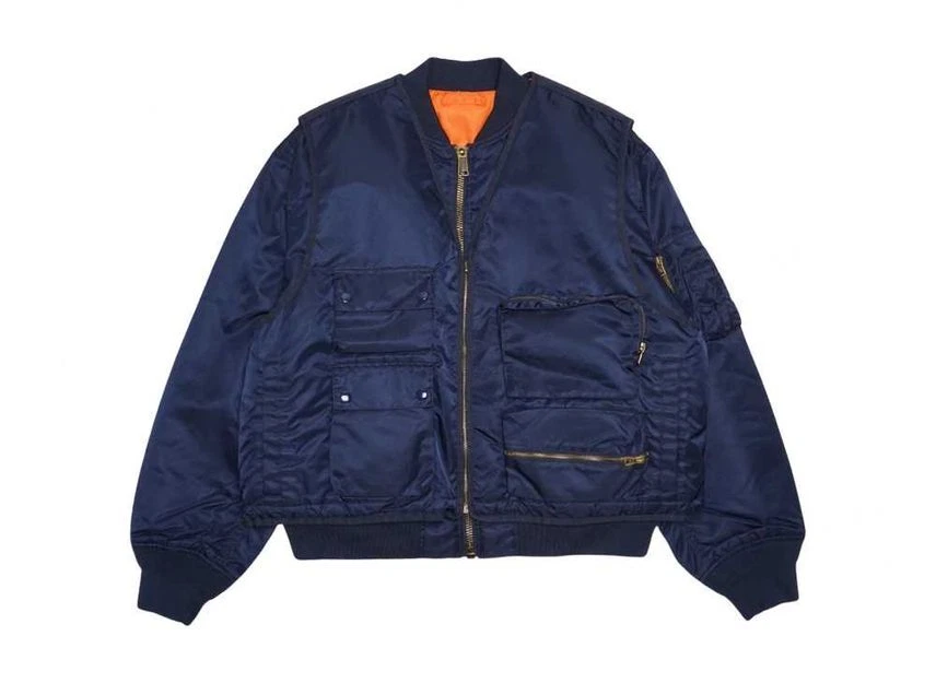 Gilet Supreme 2 en 1 MA 1 bleu marine