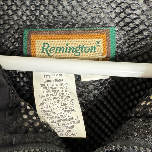 Chaqueta De Colección Stren Pesca Carreras Stren X Remington Chaqueta Negra Talla Grande - Imagen 5 de 15