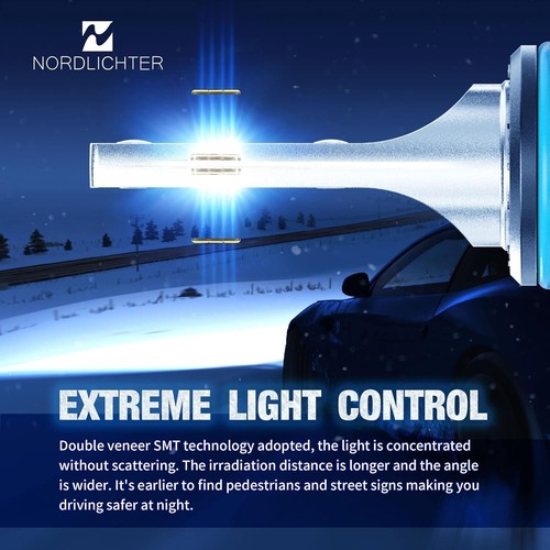 nordlichter 9006 Light 6500K Xenon White Extremely Super Bright - Picture 6 of 12