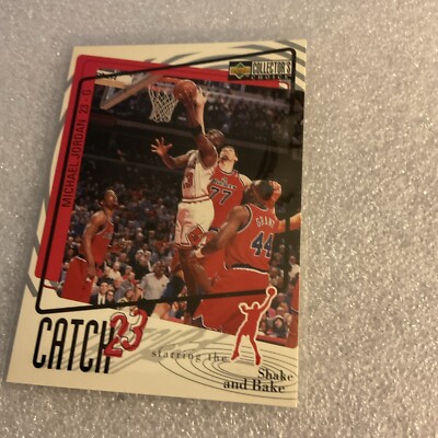 MICHAEL JORDAN 1997 Upper Deck CC Catch 23 #192.  BULLS  47