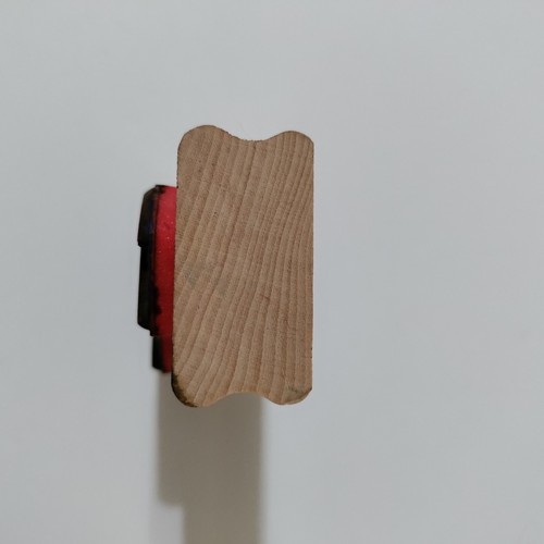 ¡Fiesta de estampida de goma! Sello de goma montado en madera Saying Word Z129-D - Imagen 6 de 8