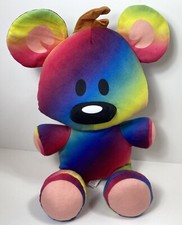 Garfield POOKY POOKIE Tye Dye Plush Stuffed Animal Teddy Bear Toy Factory 11"