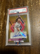 Caden Glover 2023 Topps Finest /50 Gold Auto PSA 10 Rookie Card St. Louis City. rookie card picture
