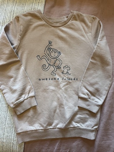 Mono Jersey Crema Niños 6-7 Años