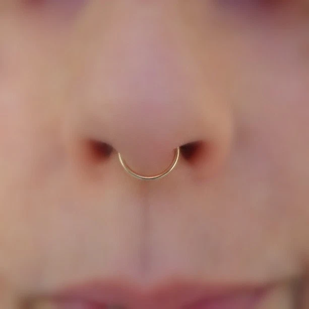 Septum Piercing - Captive rings, septum rings, circular barbells for septum  piercings - Cherry Diva