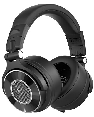 OneOdio Monitor 60 Headset schwarz 50mm Treiber Hi-Res Audio Kopfhörer